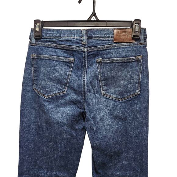 LRL Lauren Jeans Co. Classic Bootcut jeans blue denim size 4 petite - Picture 4 of 9